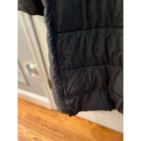 Polydeer Black Quilted Puffer Coat Hidden Zipper sz XXL NWOT - Picture 12 of 13